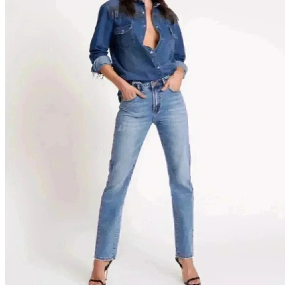 One x one teaspoon Eddie  eagle Blakley trend casual medium wash skinny jeans 25